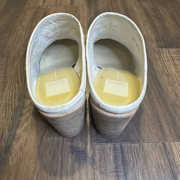 Dolce Vita Serla Mule Ivory Leather size 10 - Picture 7 of 10